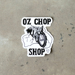 Oz Chop Australia Sticker